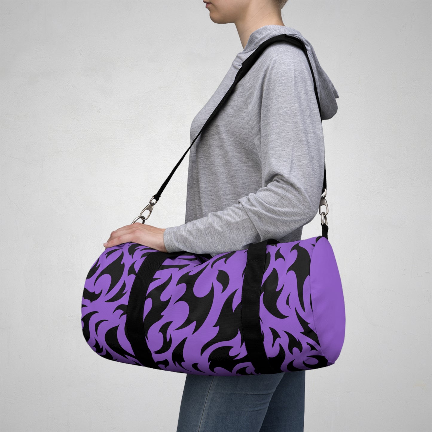 Purple Curse Anime Gym Bag