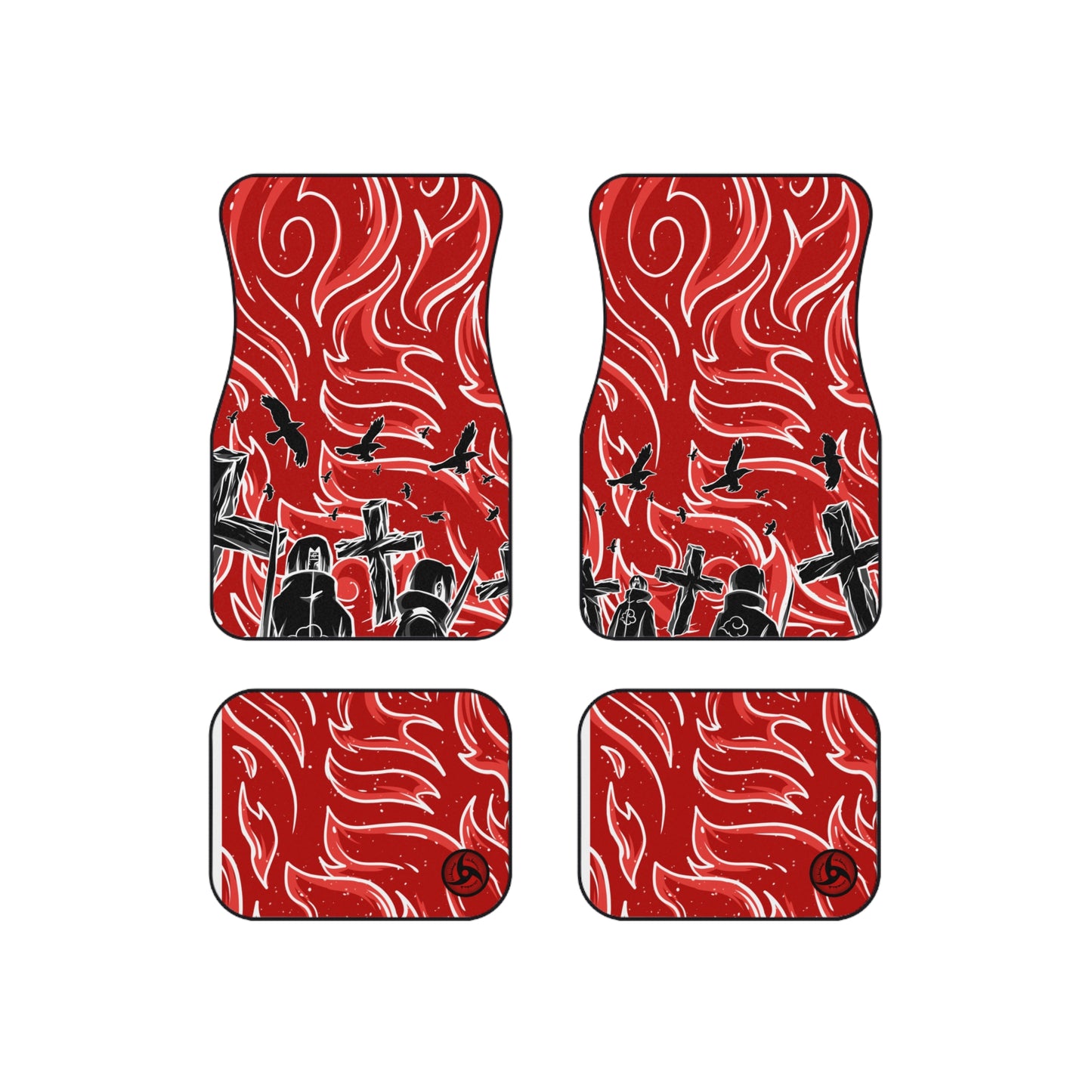 Red Akat Car Mats (Set of 4)