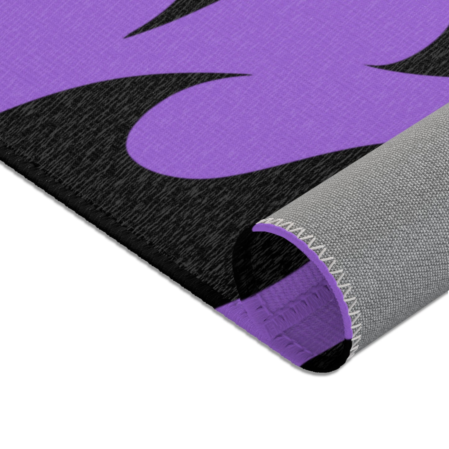 Purple Curse Area Rug
