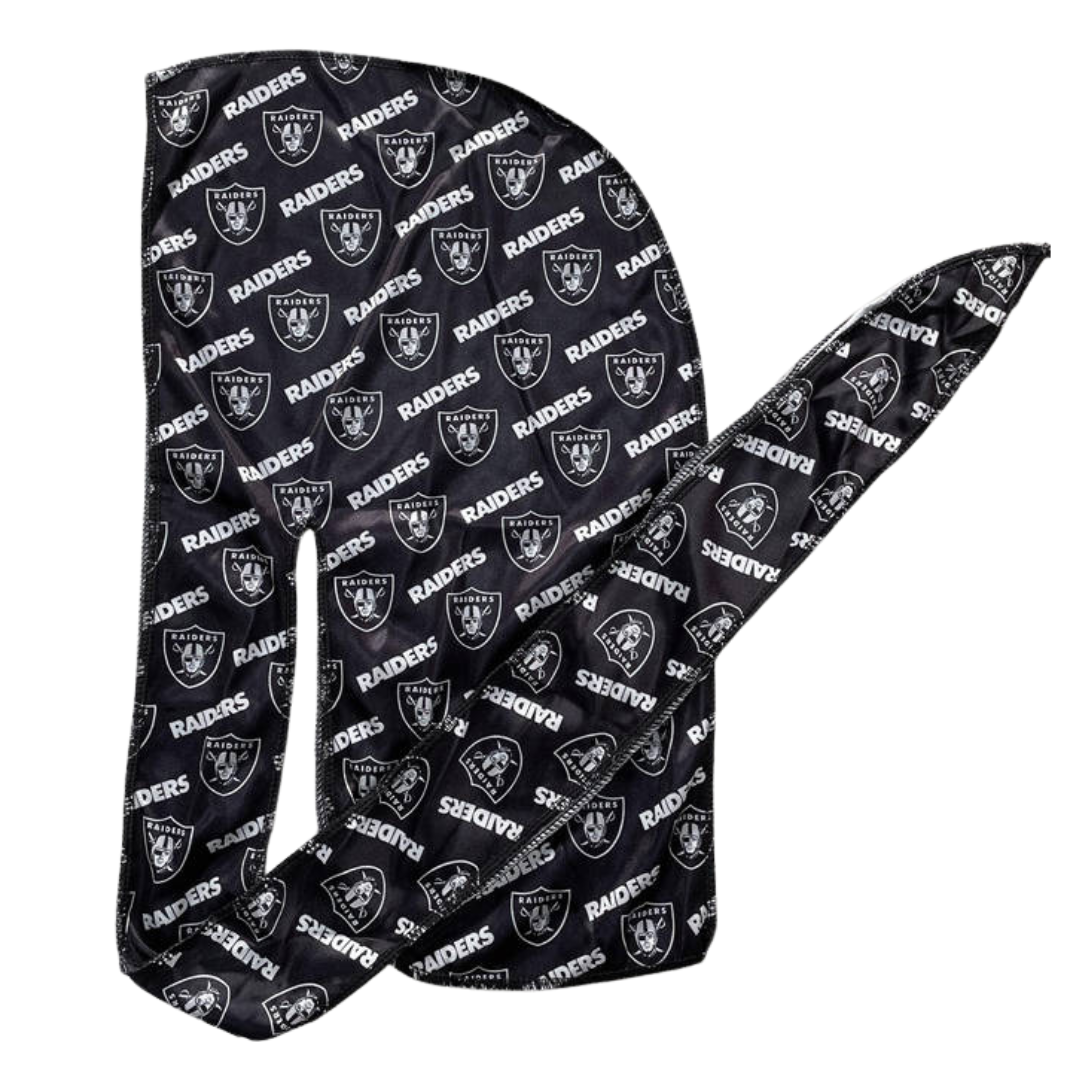 Raiders- Silky Crown Durag