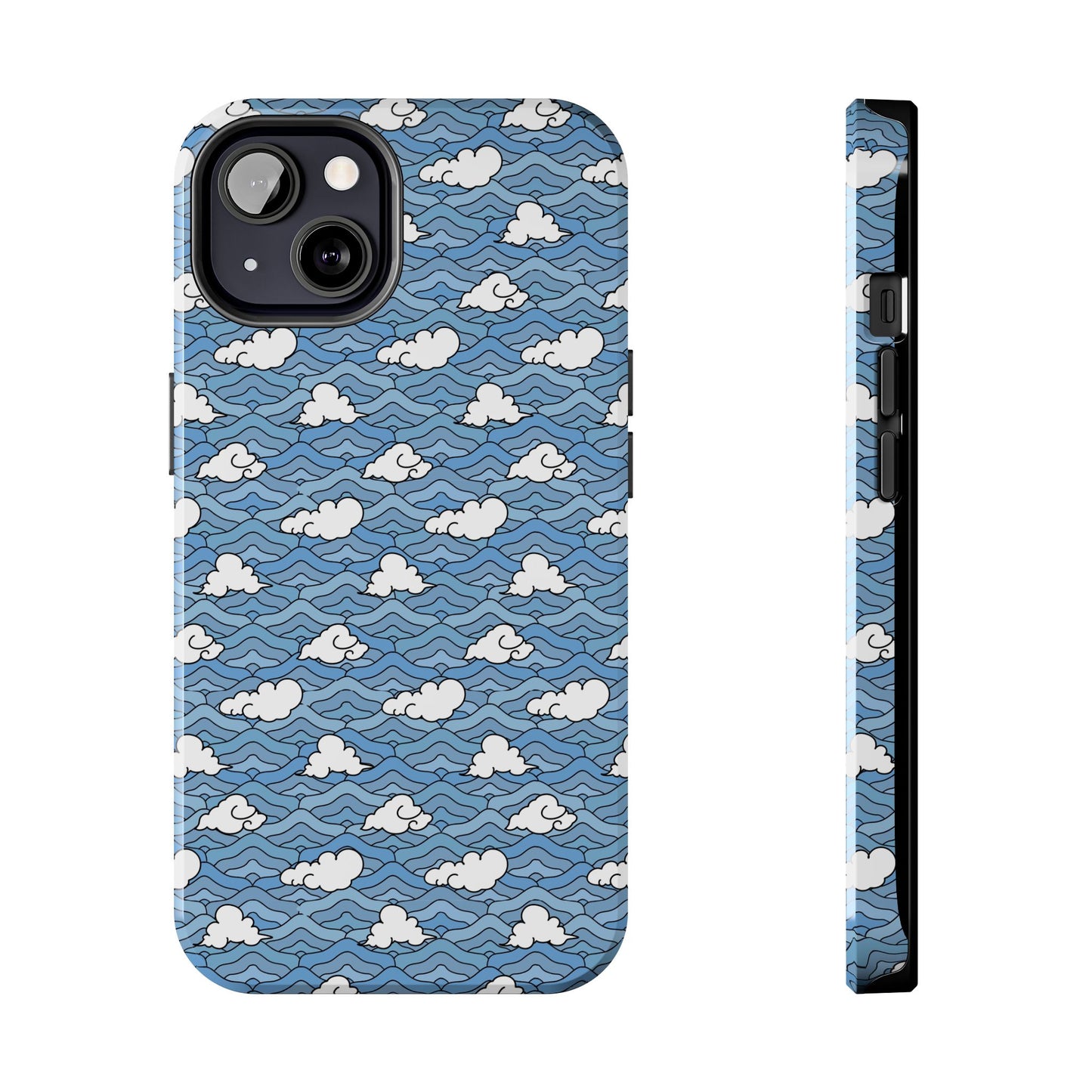 Blue Sakonj Tough Phone Case