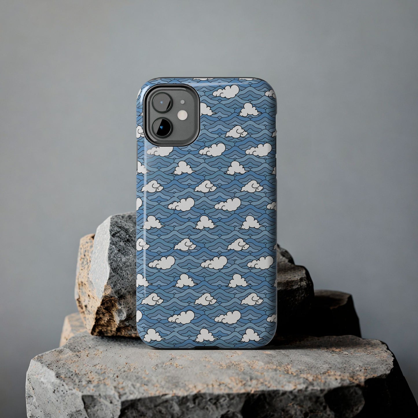 Blue Sakonj Tough Phone Case