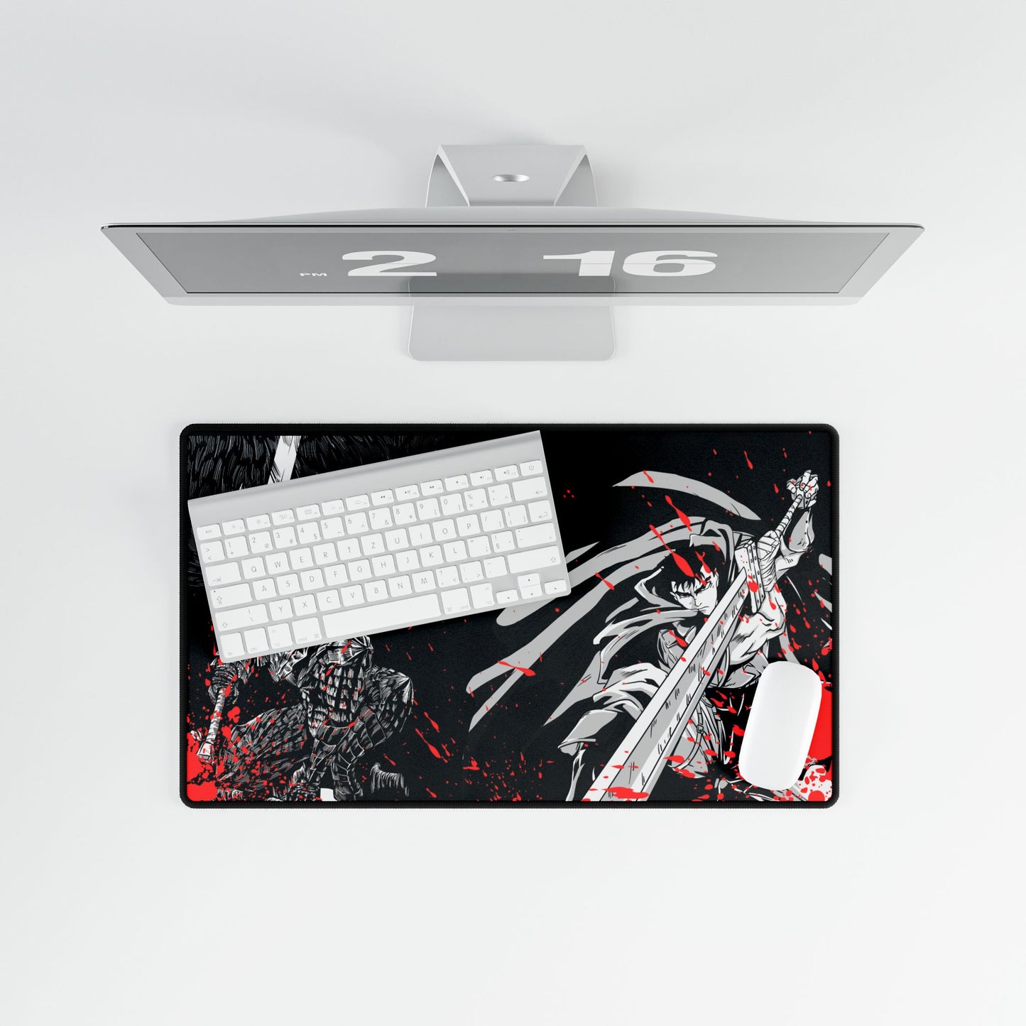 Bersrk Red Splatter Desk Mat