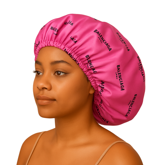 Pink Balenci Bonnet