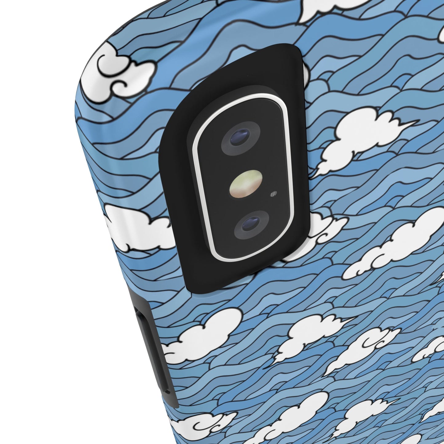 Blue Sakonj Tough Phone Case