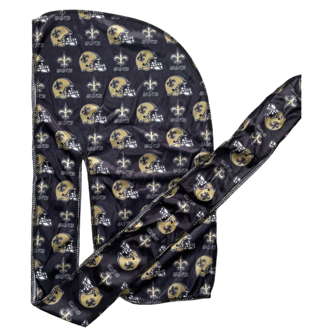 Saints- Silky Crown Durag