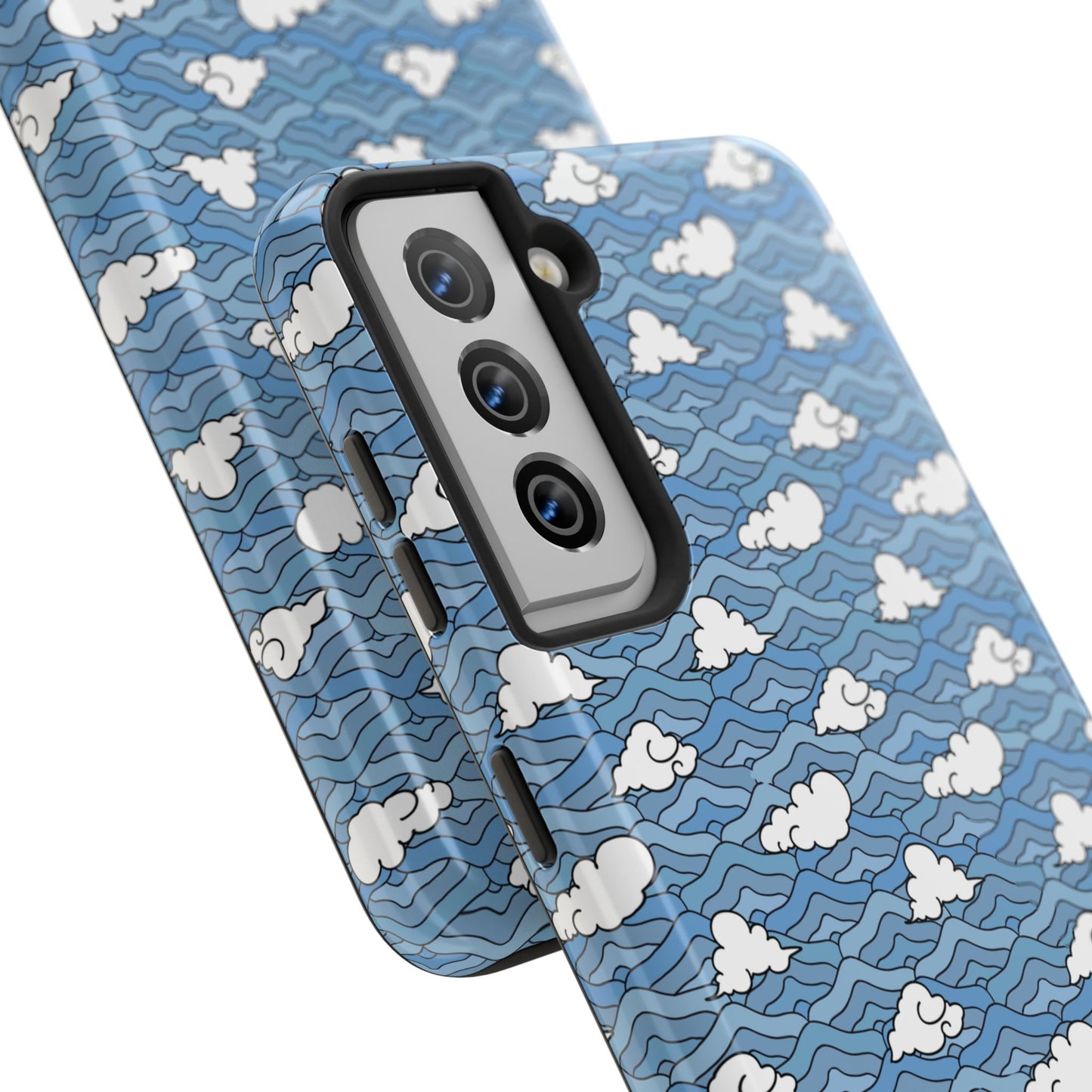 Blue Sakonj Tough Phone Case