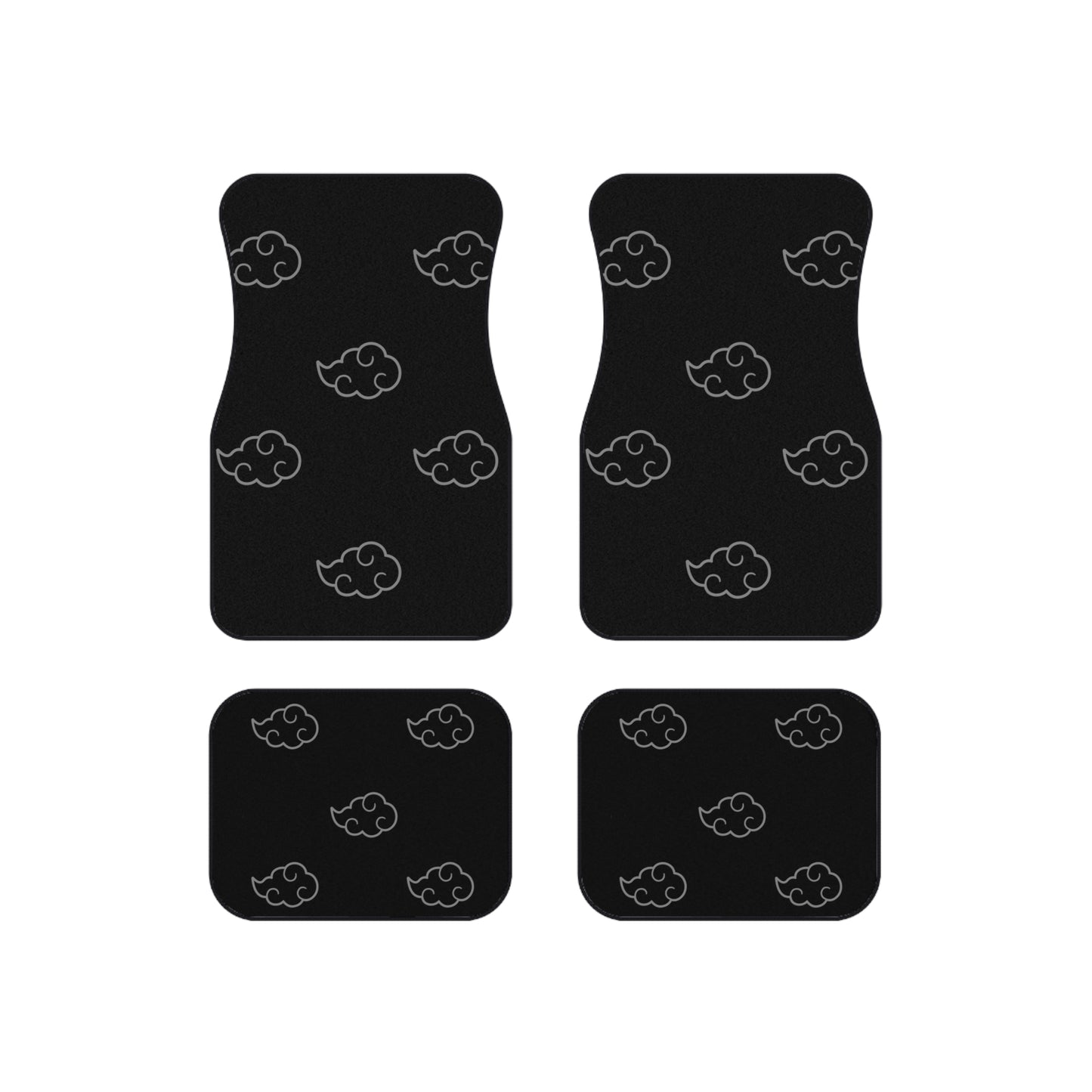Black Cloud Car Mats (Set of 4)