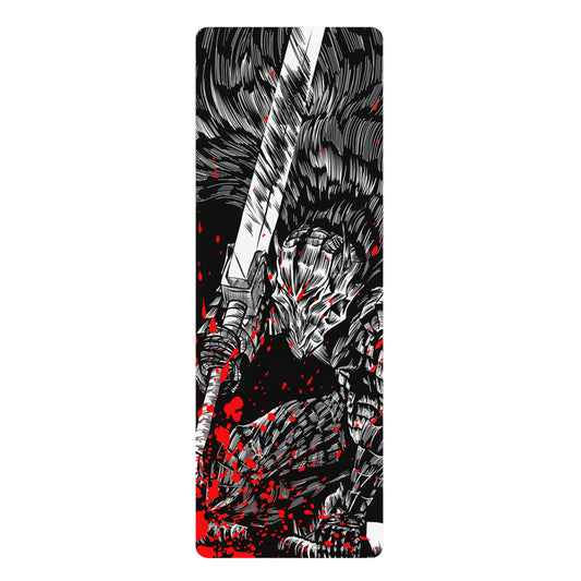 Berserk Splatter Rubber Yoga Mat