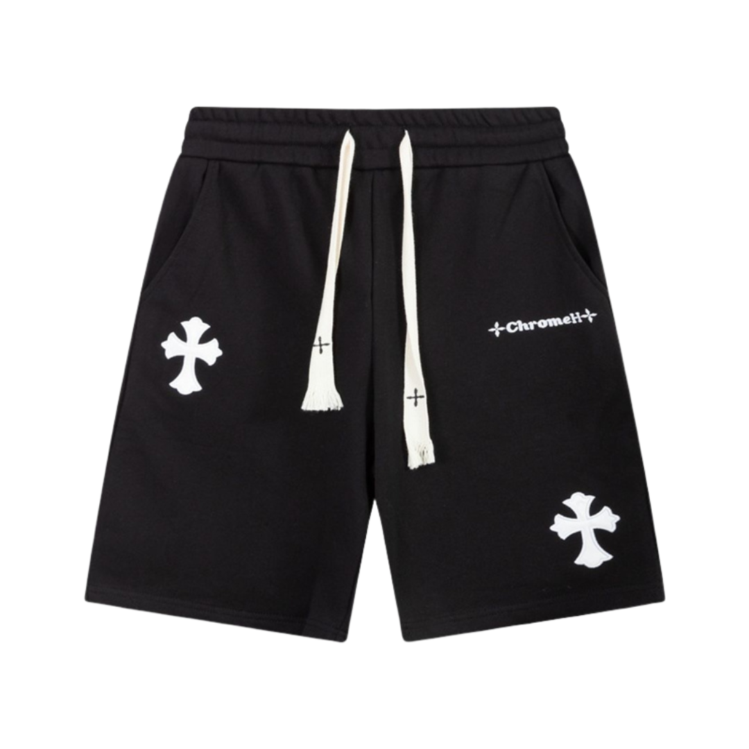 Chrome H Design Shorts