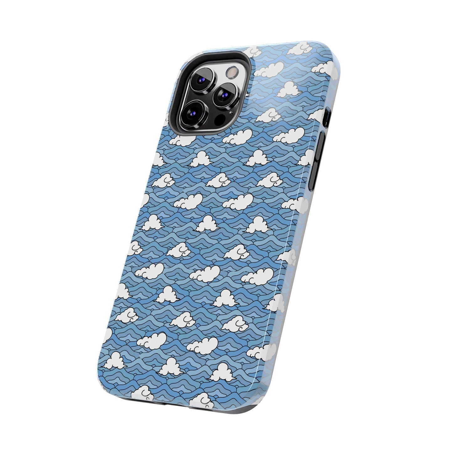 Blue Sakonj Tough Phone Case