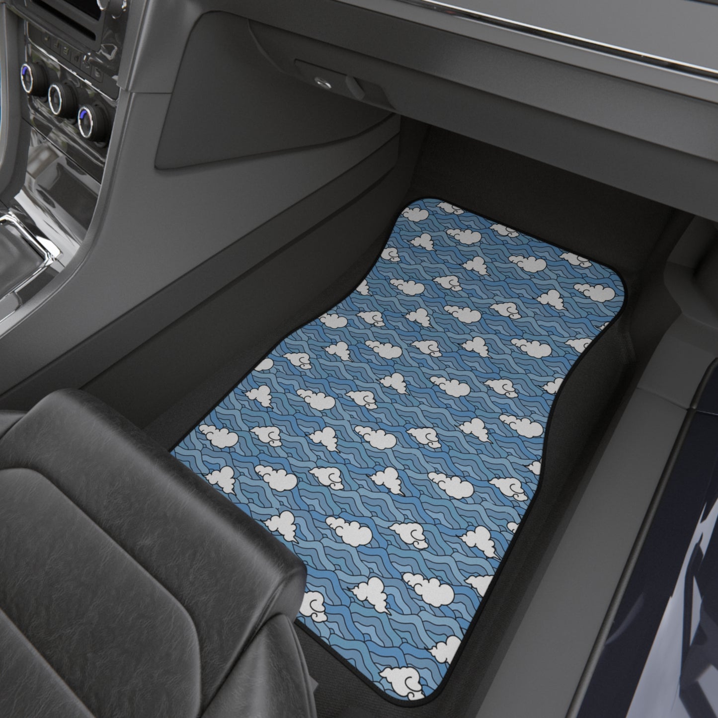 Blue Sakonj Car Mats (Set of 4)