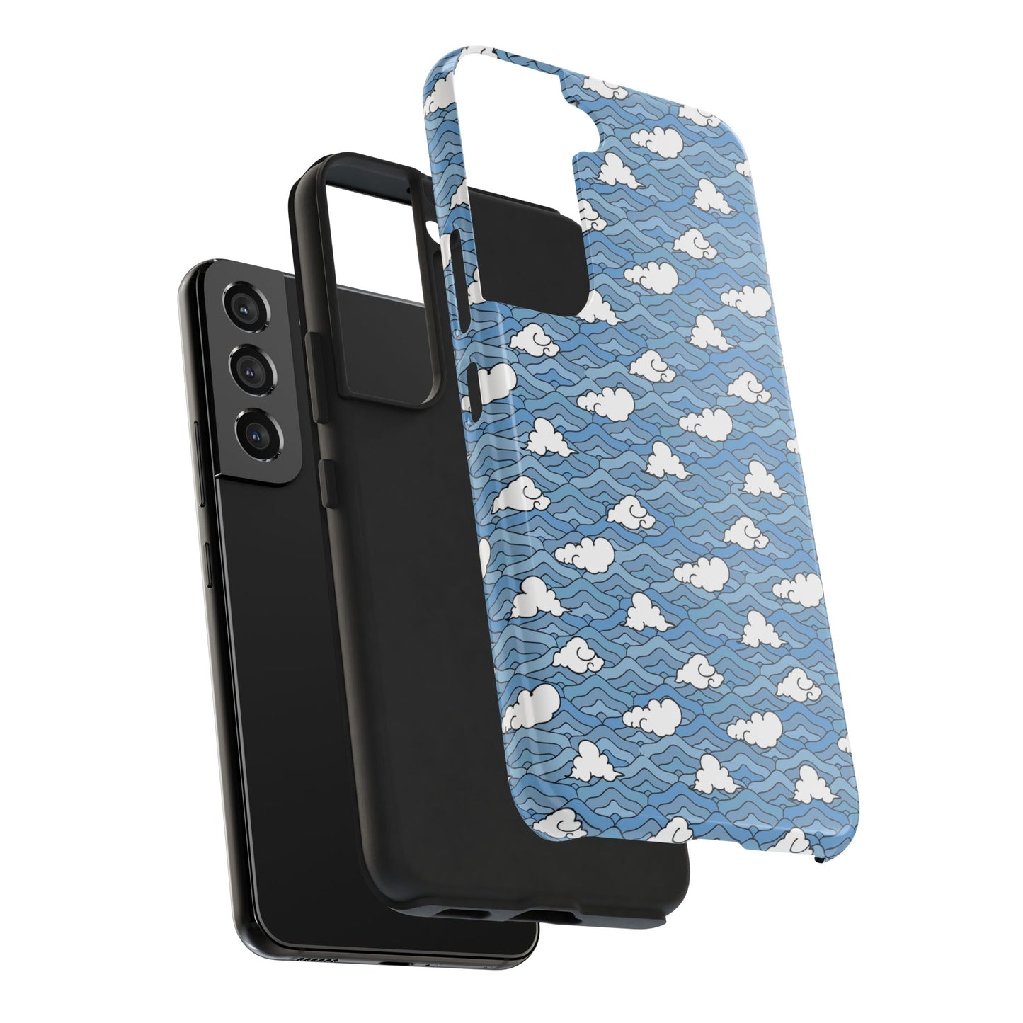 Blue Sakonj Tough Phone Case