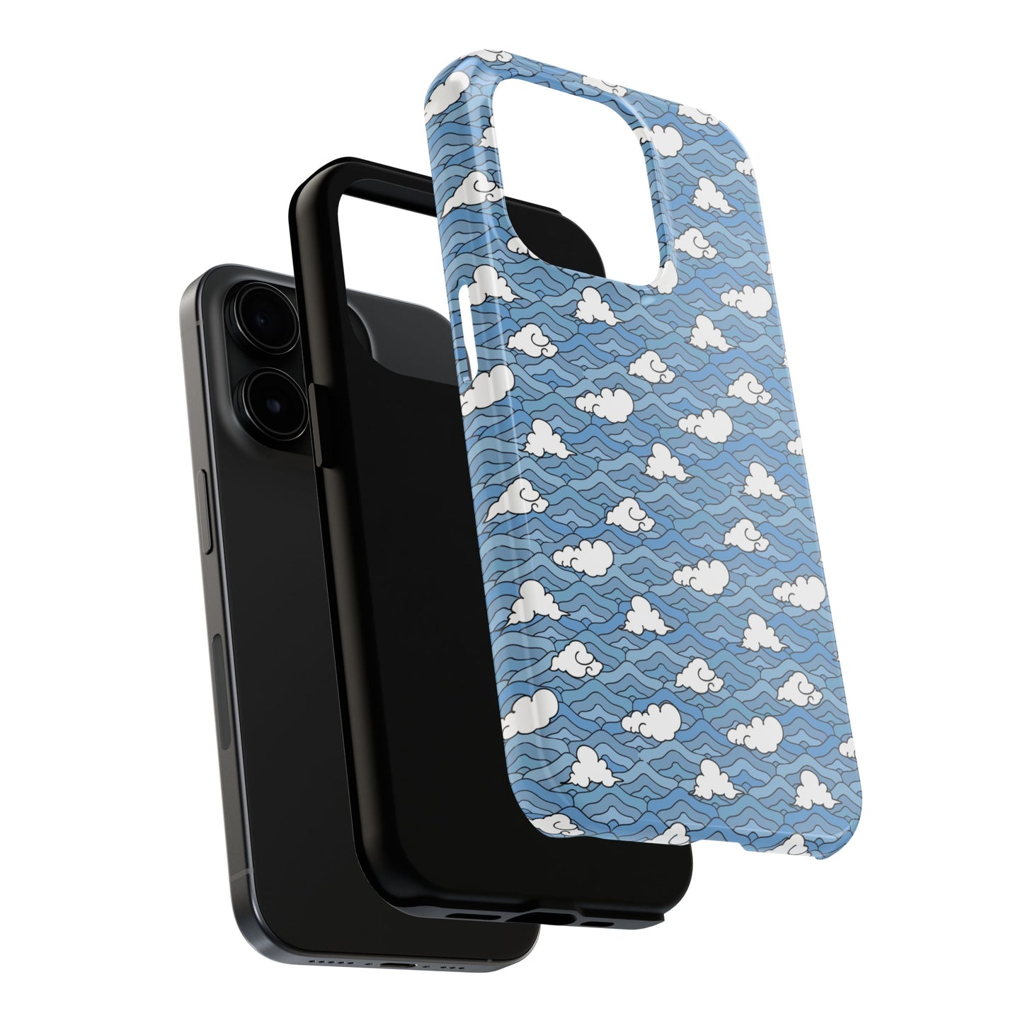 Blue Sakonj Tough Phone Case
