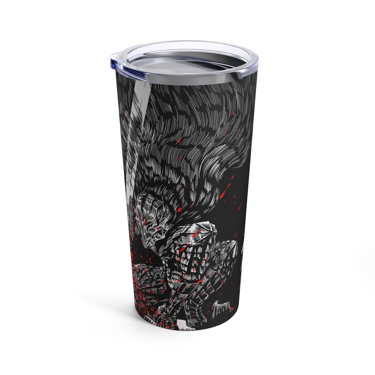Bersrk Red Splatter Tumbler 20oz