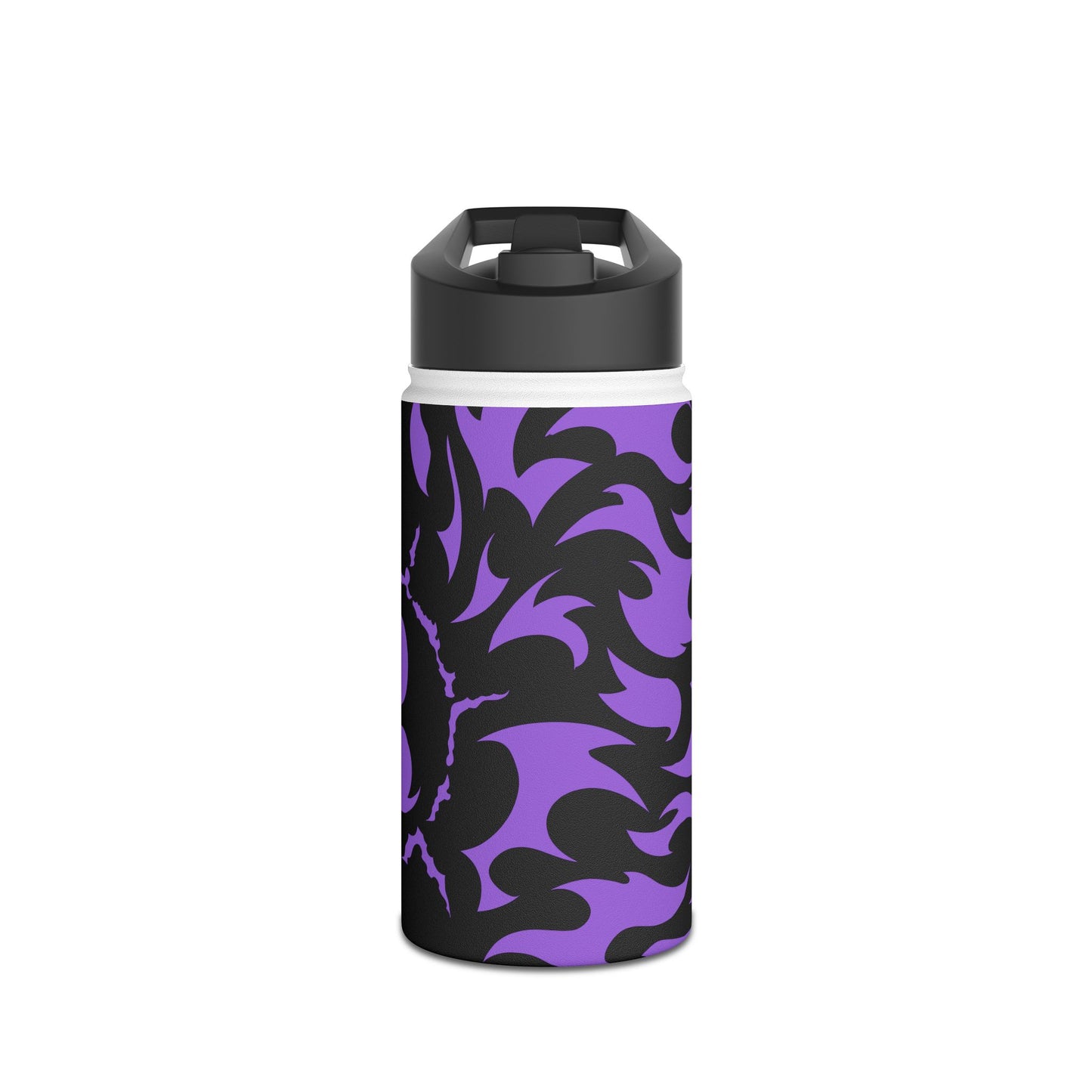 Purple Curse Stainless Steel Water Bottle, Standard Lid