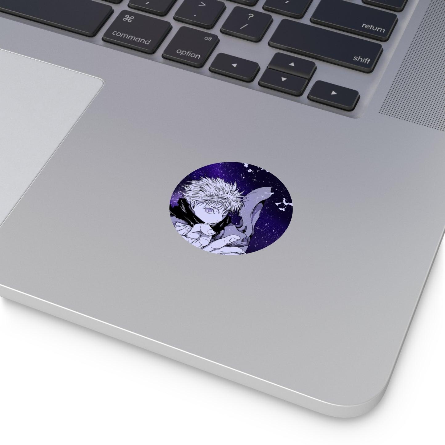 Black Curse Round Vinyl Stickers