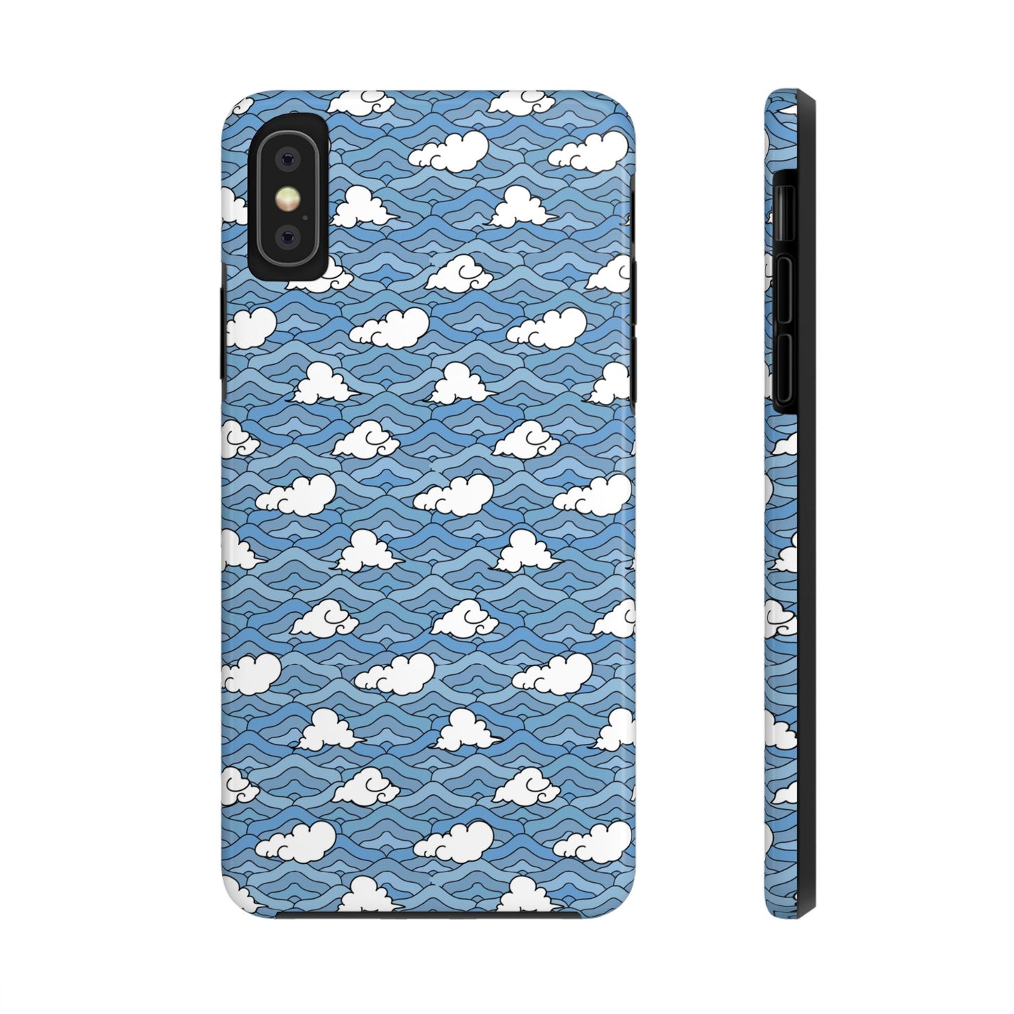 Blue Sakonj Tough Phone Case