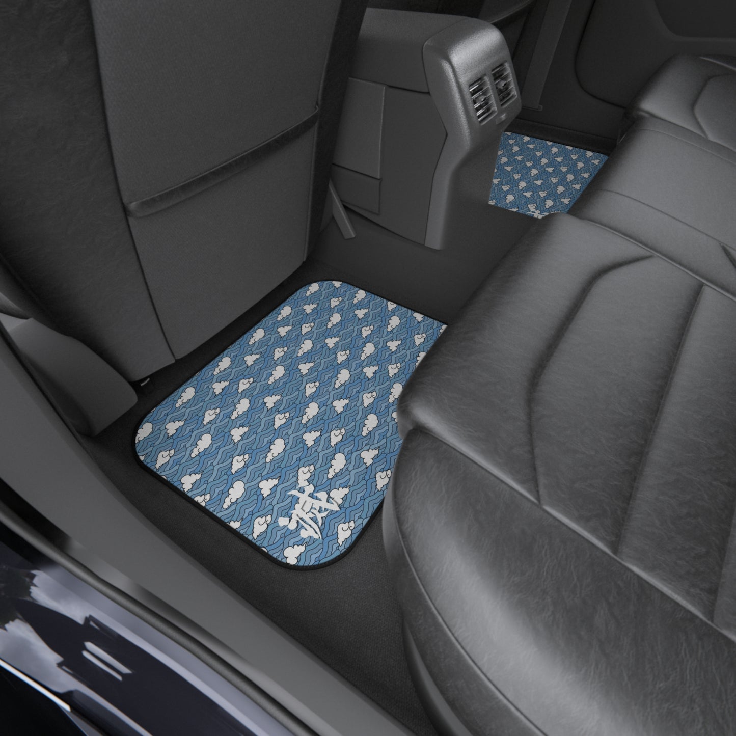 Blue Sakonj Car Mats (Set of 4)