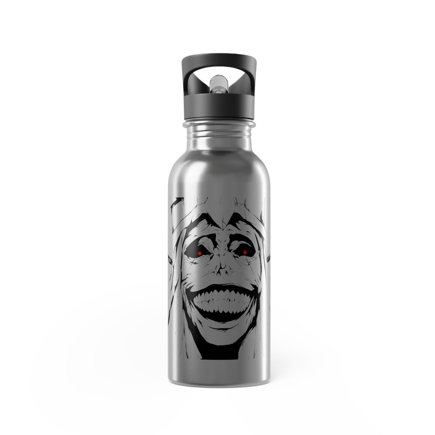 Solo Leveling God Stainless Steel Water Bottle With Straw, 20oz