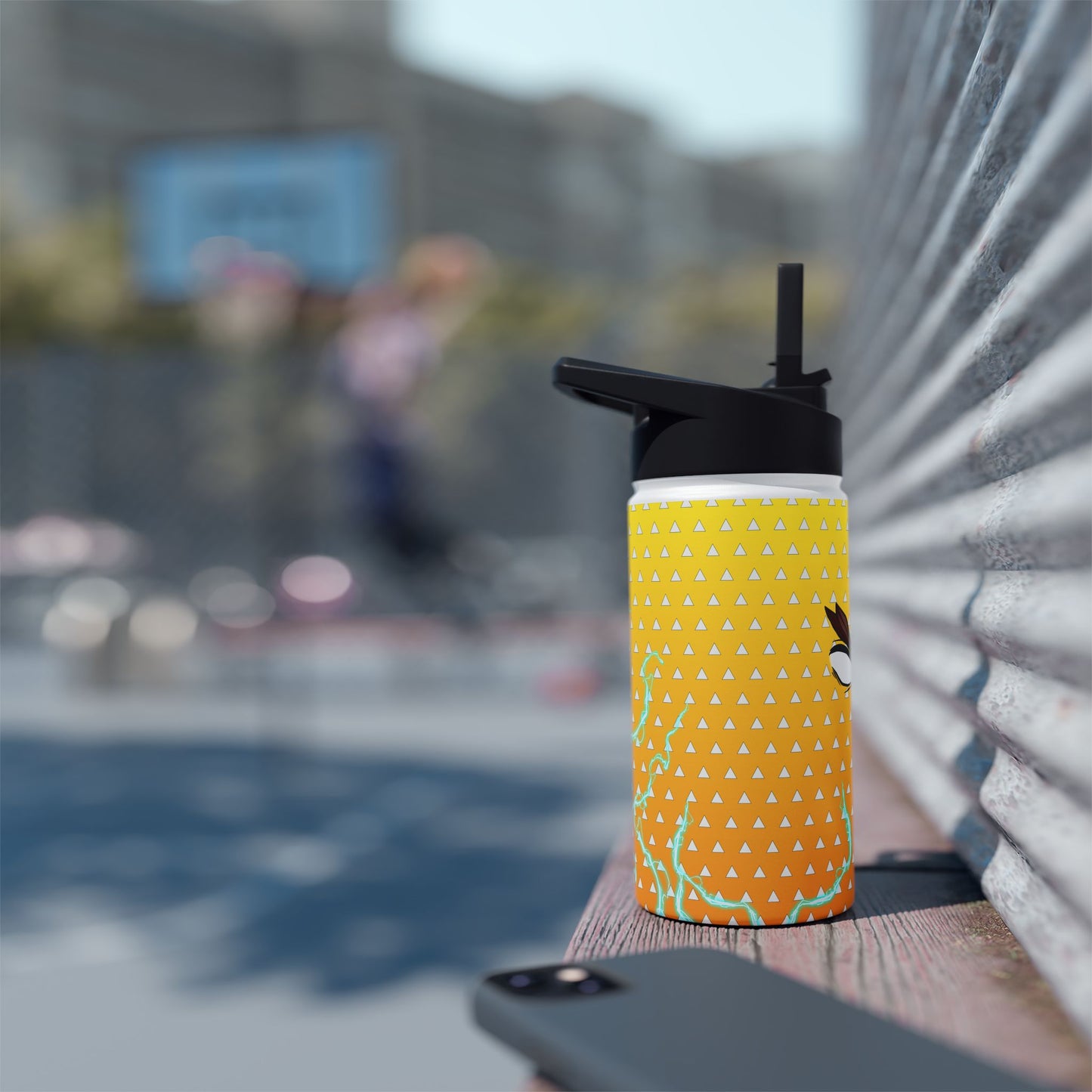 Thunder Zen Stainless Steel Water Bottle, Standard Lid