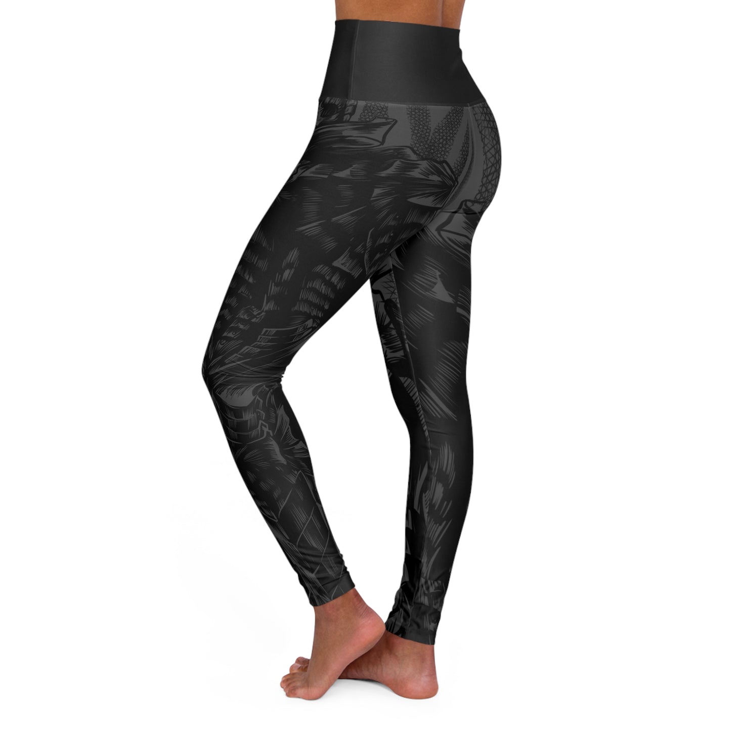 Berserk Armor High Waisted Yoga Leggings