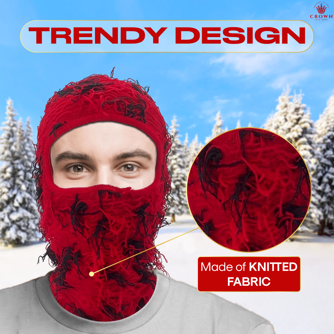 Distressed Anime Ski Mask Crown Limited Supply