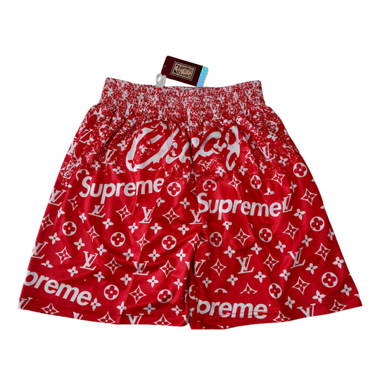 Red LLV Sport Shorts