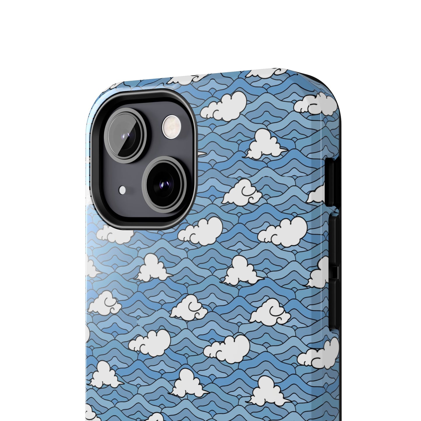 Blue Sakonj Tough Phone Case