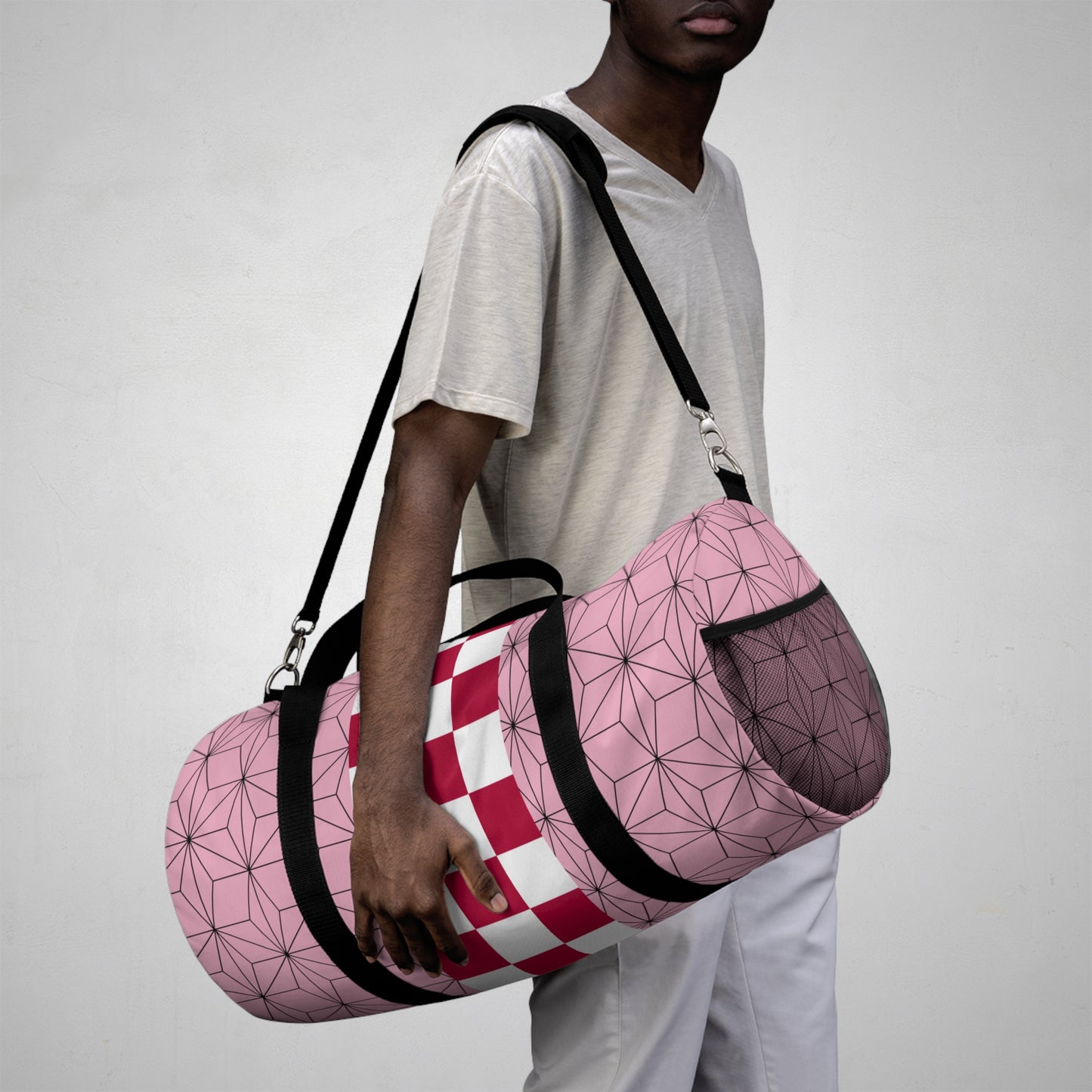 KNY Pink Duffel Bag