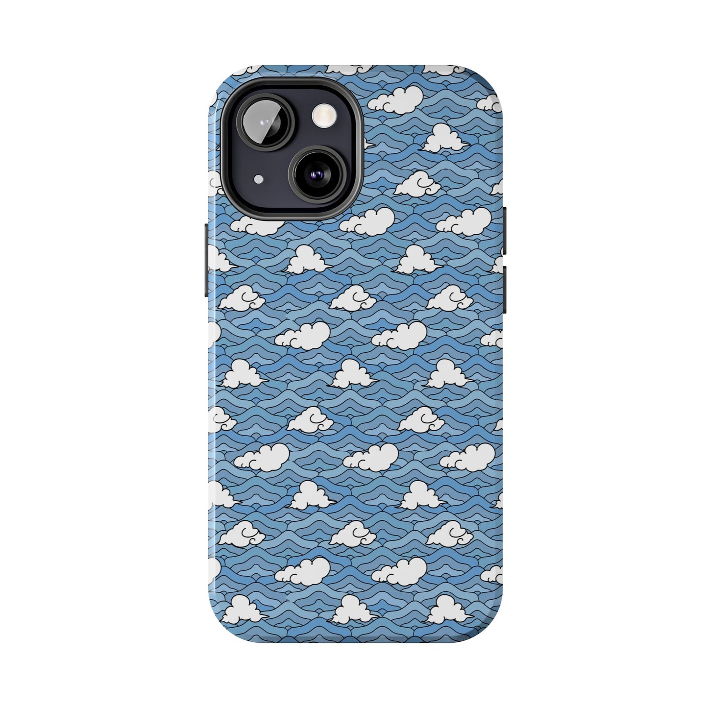 Blue Sakonj Tough Phone Case