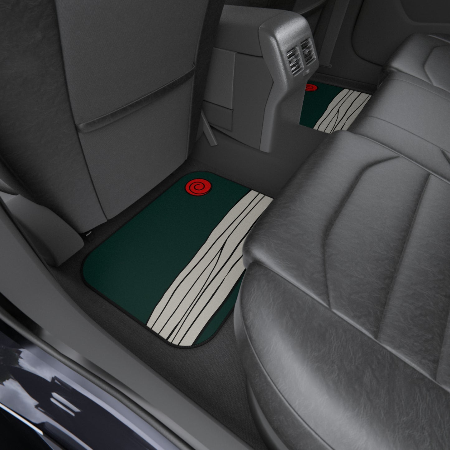 Orange Hokage Car Mats (Set of 4)