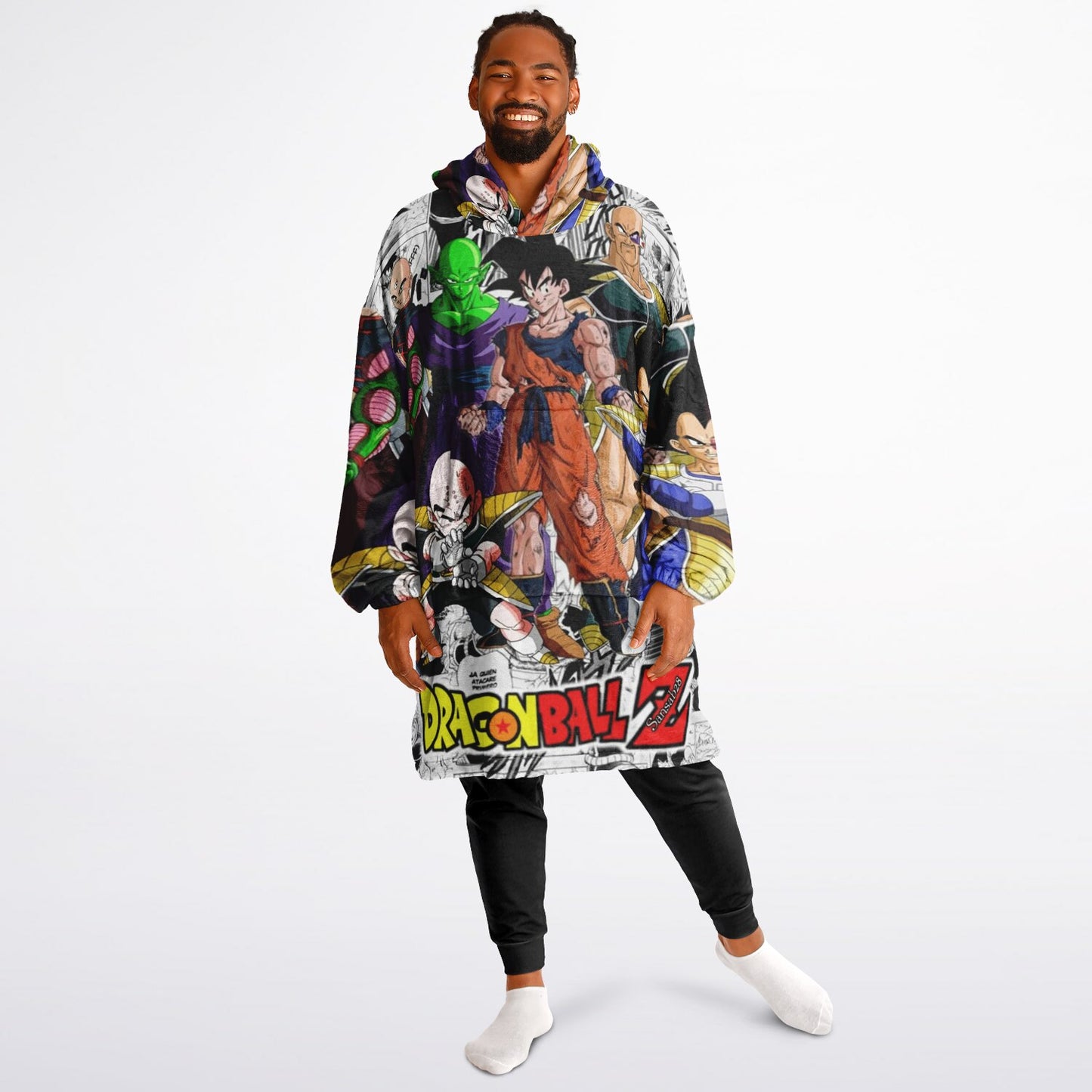 DBZ 1 Oversized Blanket Hoodie with Large Pocket