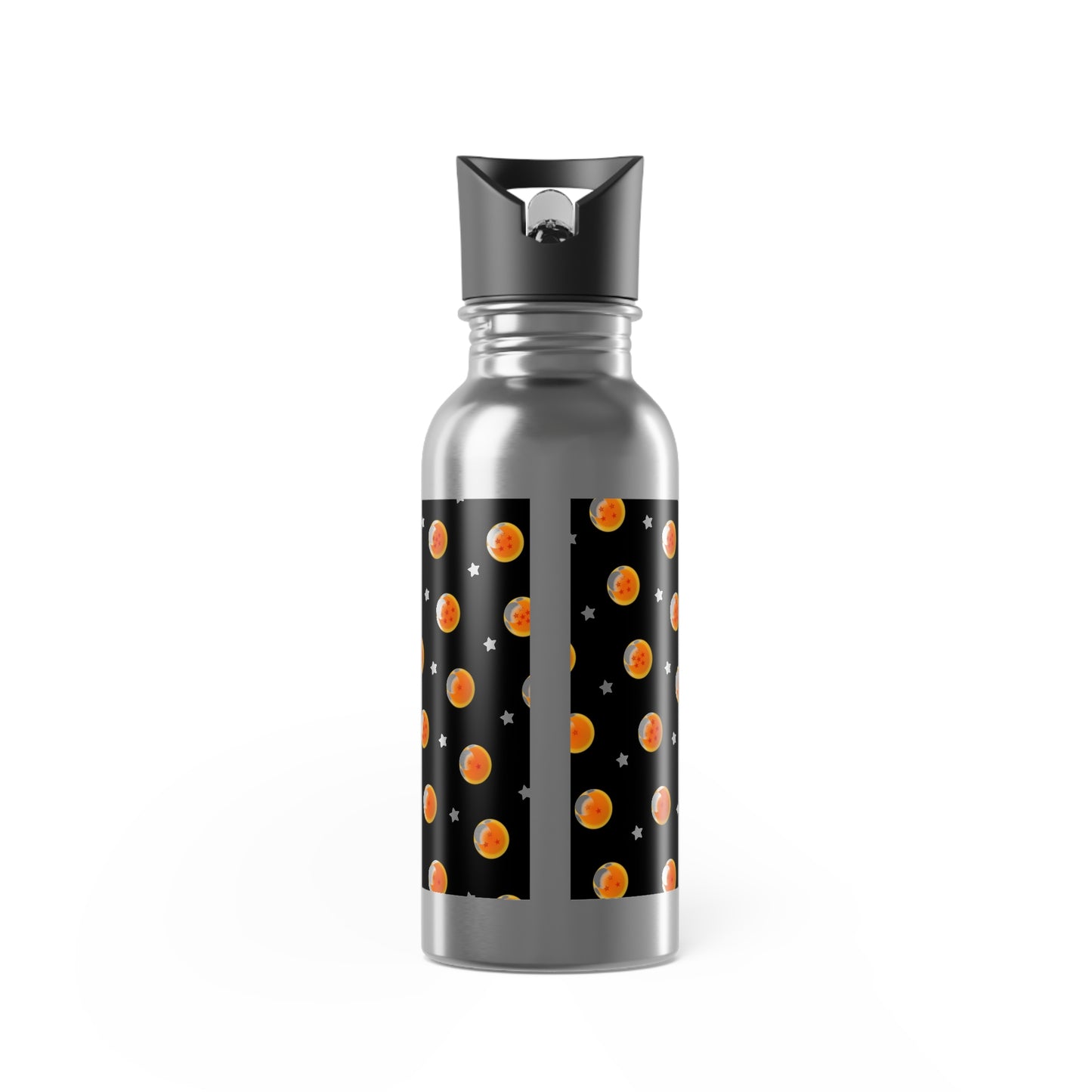 Orange Gok Stainless Steel Water Bottle With Straw, 20oz