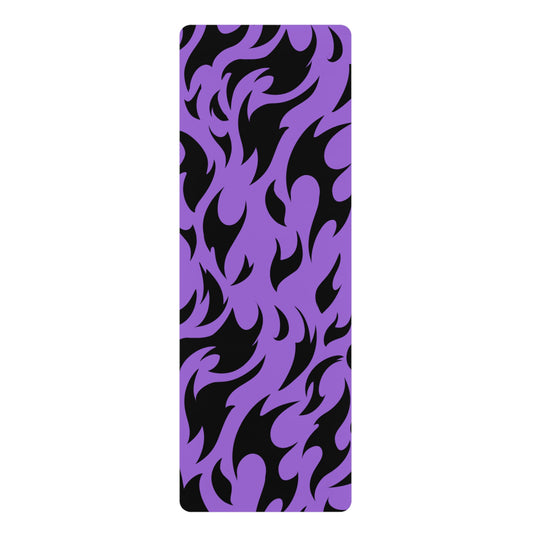 Purple Curse Rubber Yoga Mat