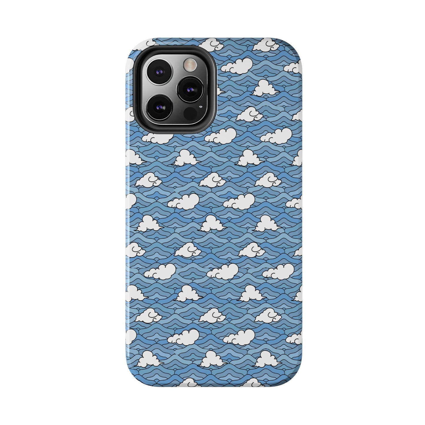 Blue Sakonj Tough Phone Case