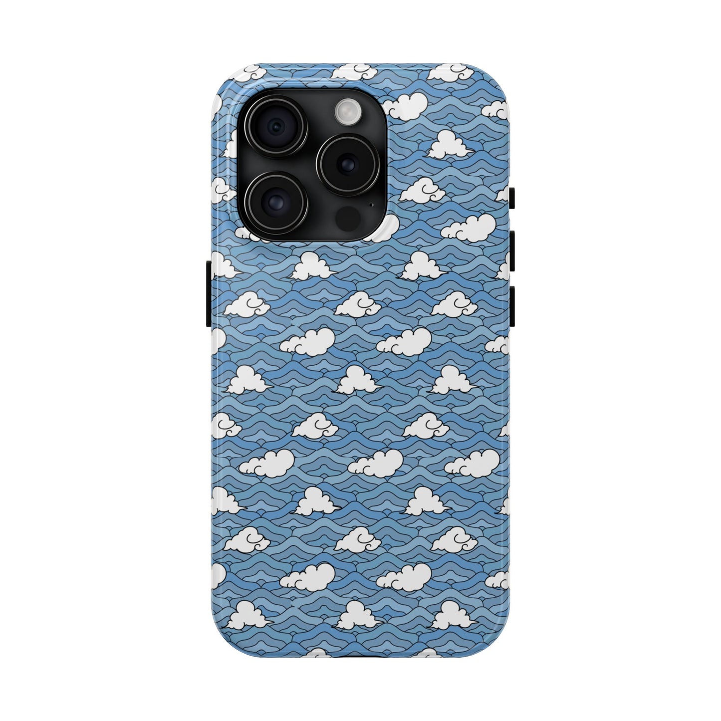 Blue Sakonj Tough Phone Case