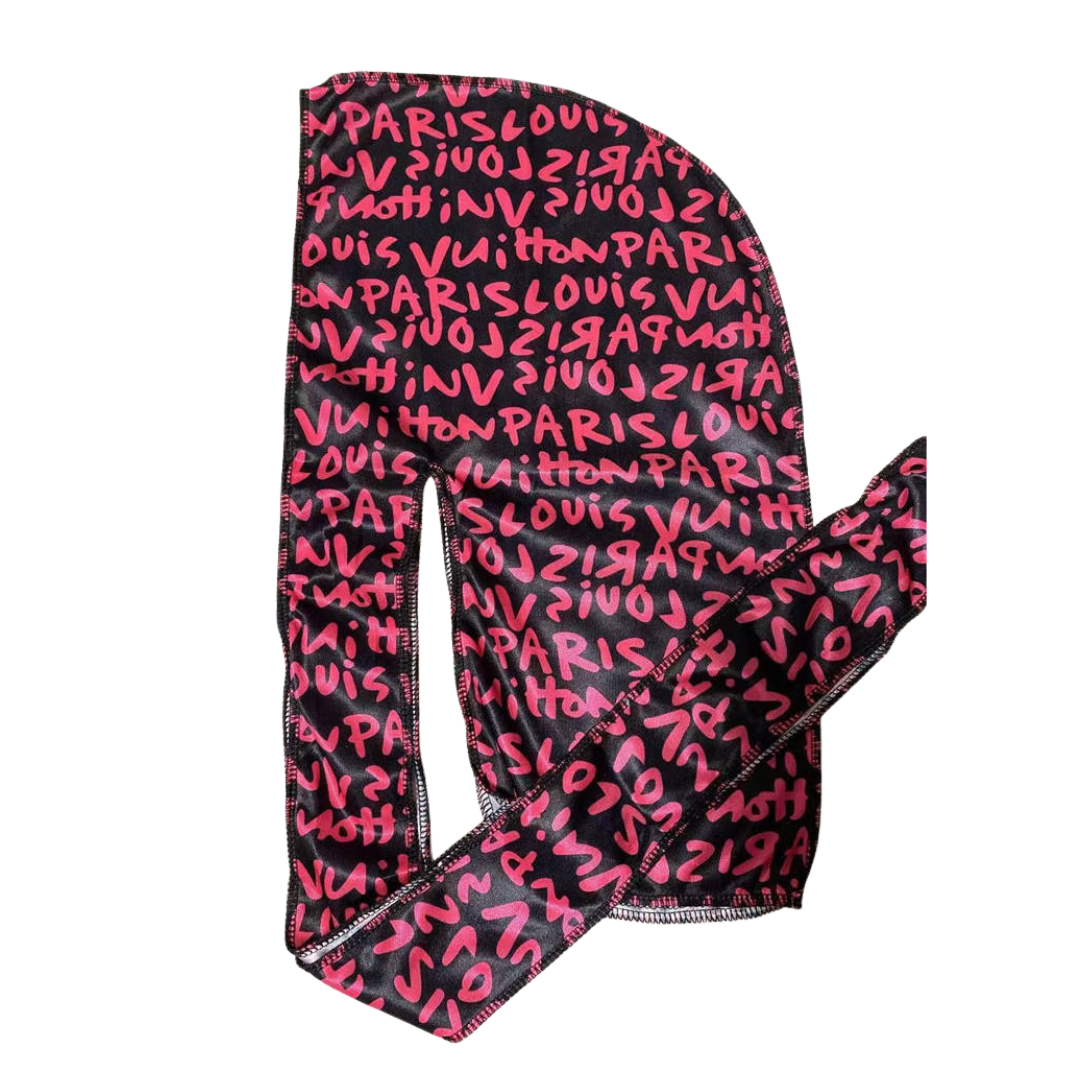 Pre-Order Design SIlky Crown Durag C1