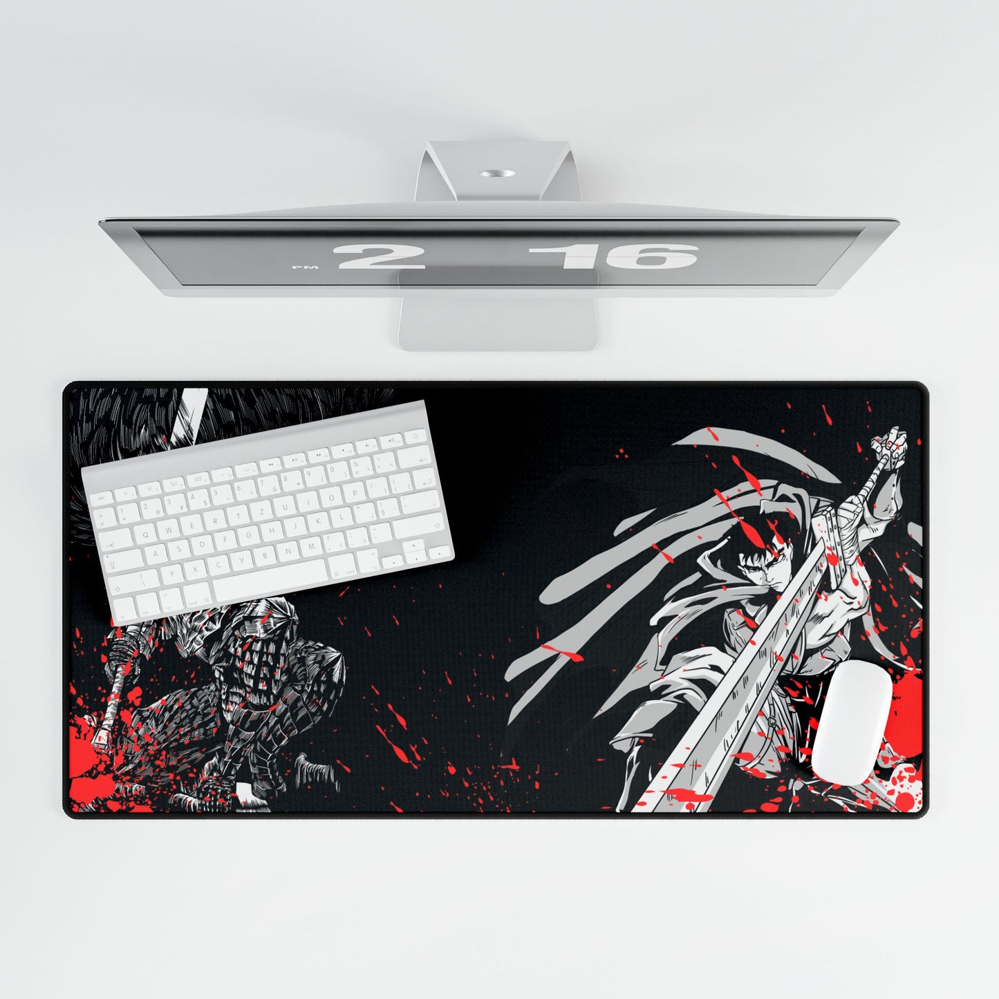 Bersrk Red Splatter Desk Mat
