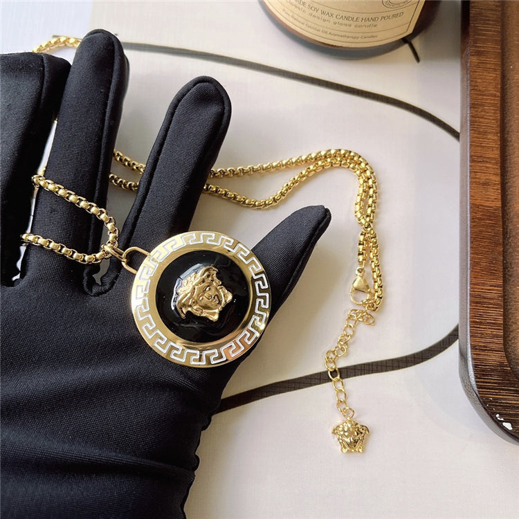 V Gold Design Necklace