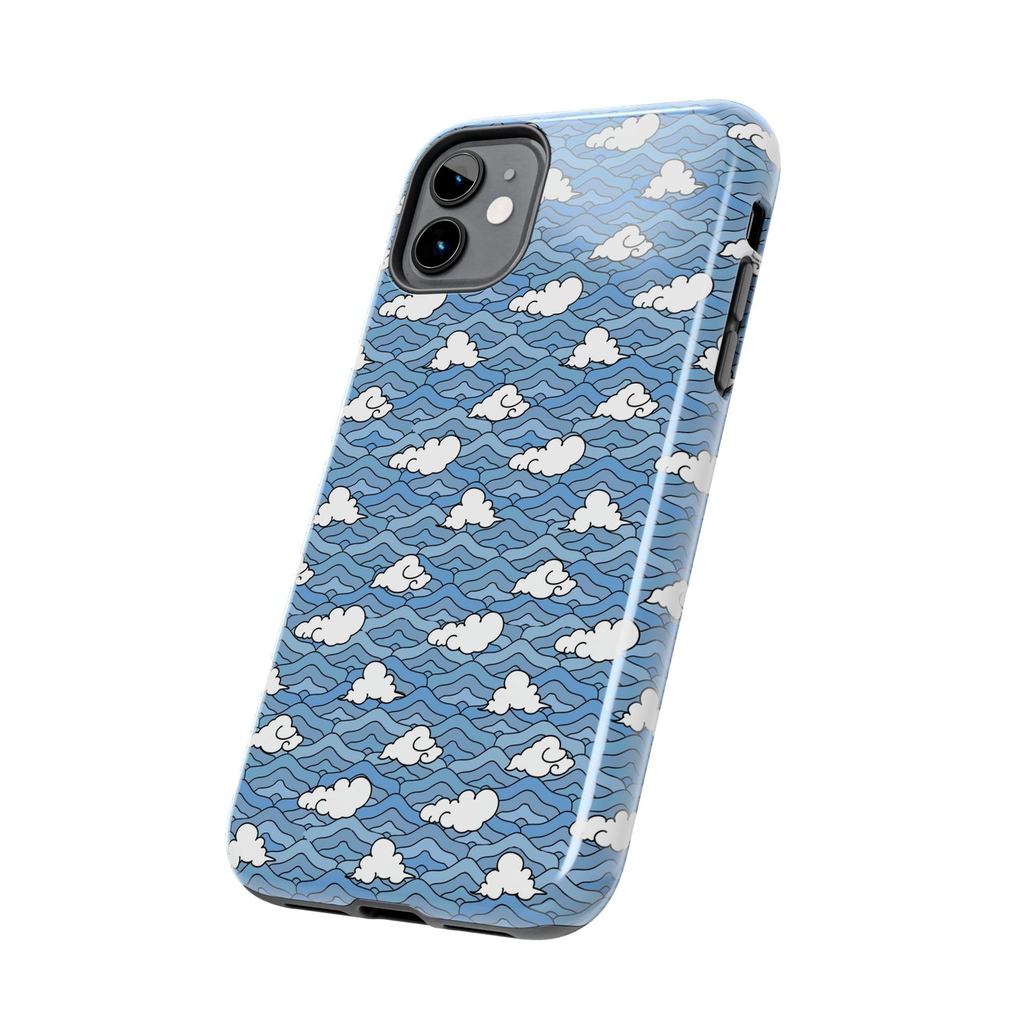Blue Sakonj Tough Phone Case