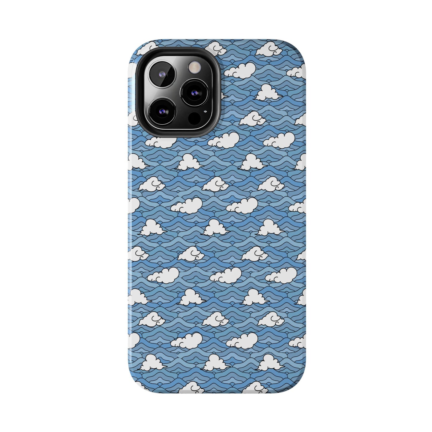 Blue Sakonj Tough Phone Case