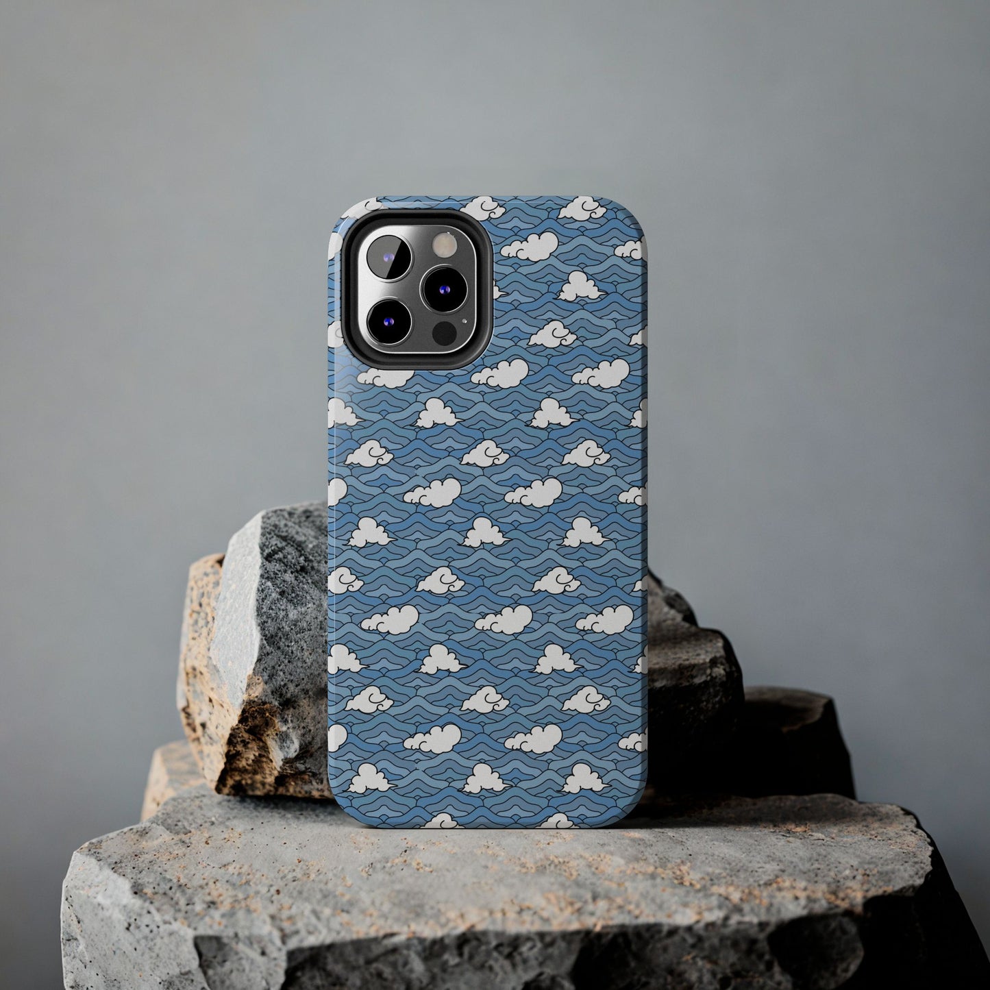Blue Sakonj Tough Phone Case