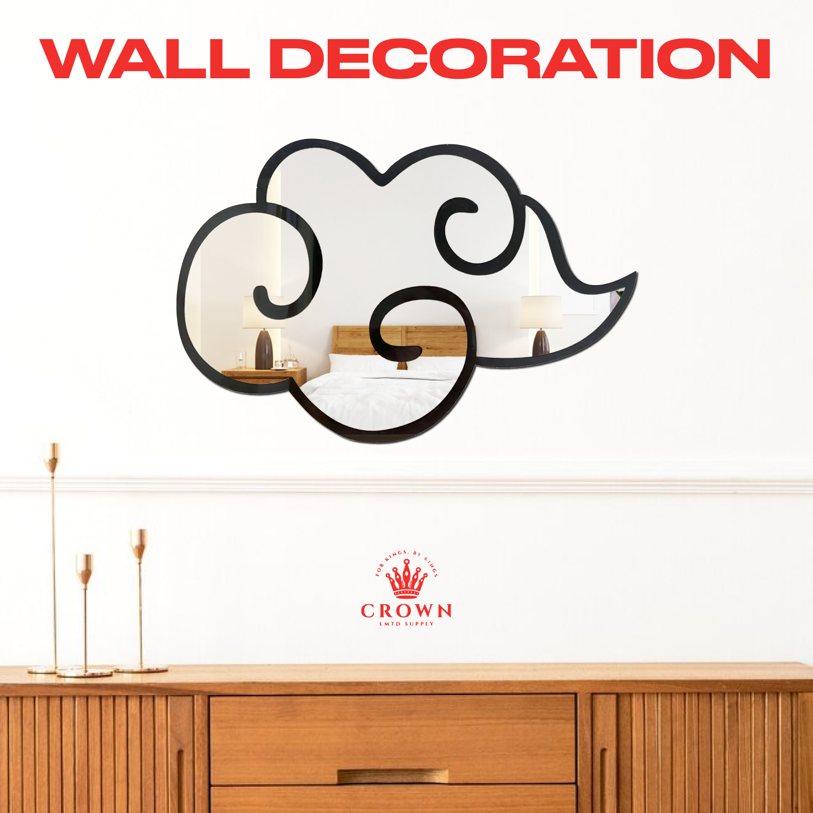 Anime Acrylic Mirror Crown Limited Supply