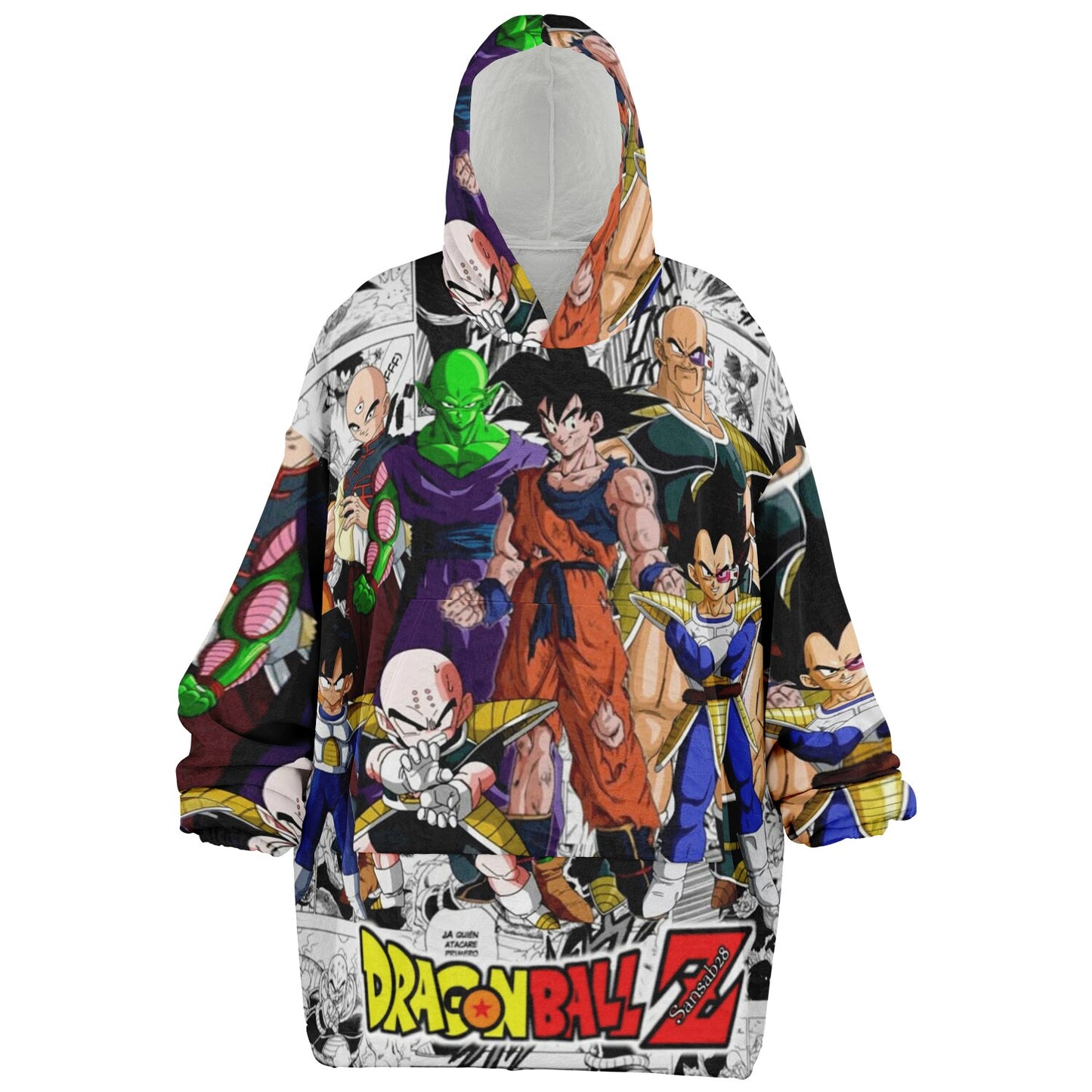 DBZ 1 Oversized Blanket Hoodie with Large Pocket