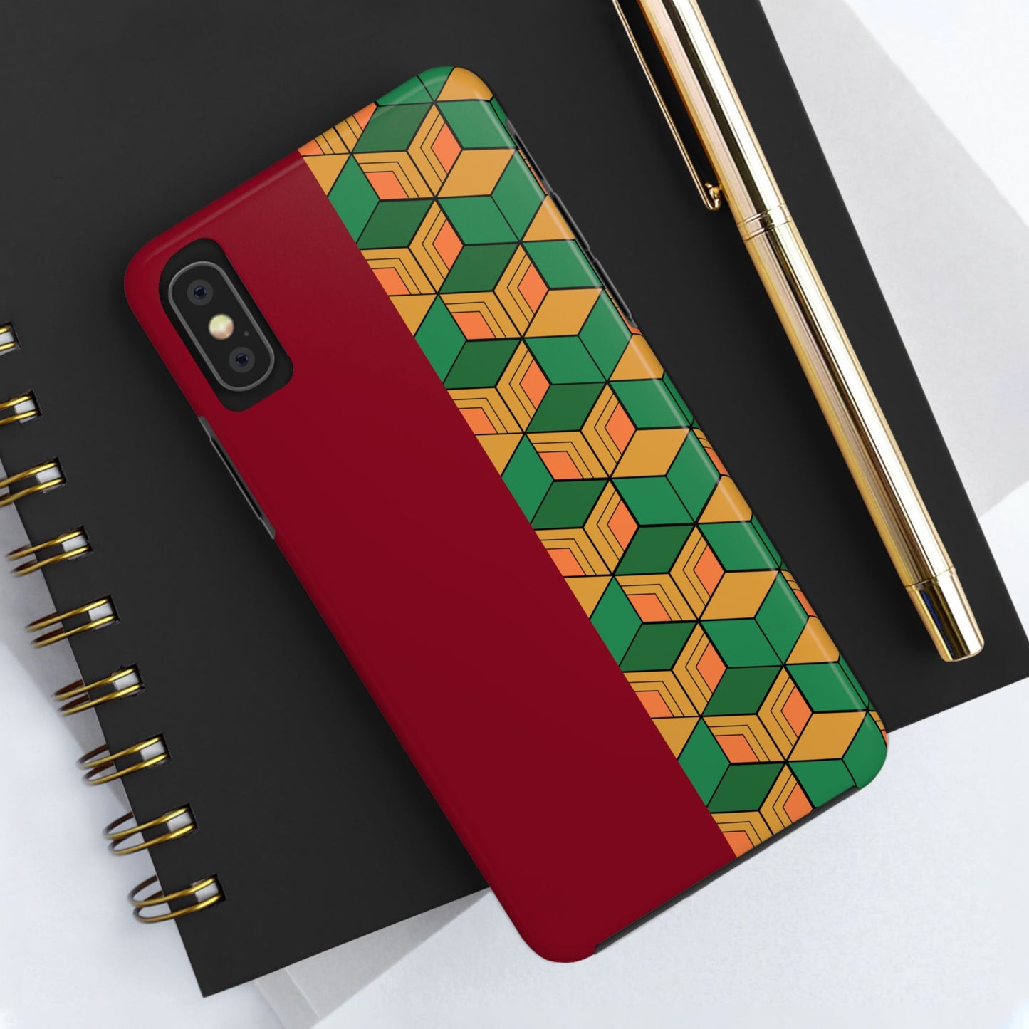 Black Tmk Tough Phone Cases