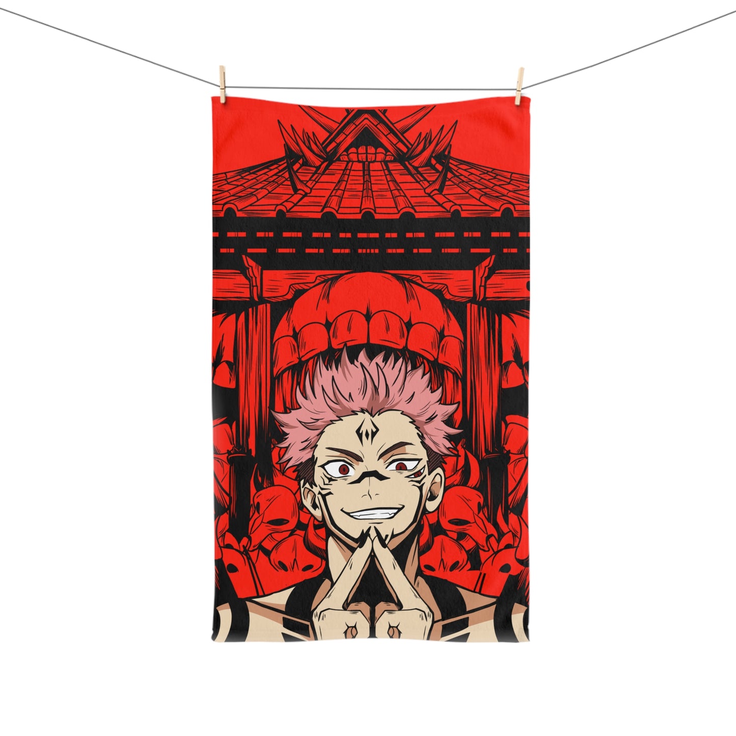 King of Curses Hand Towel