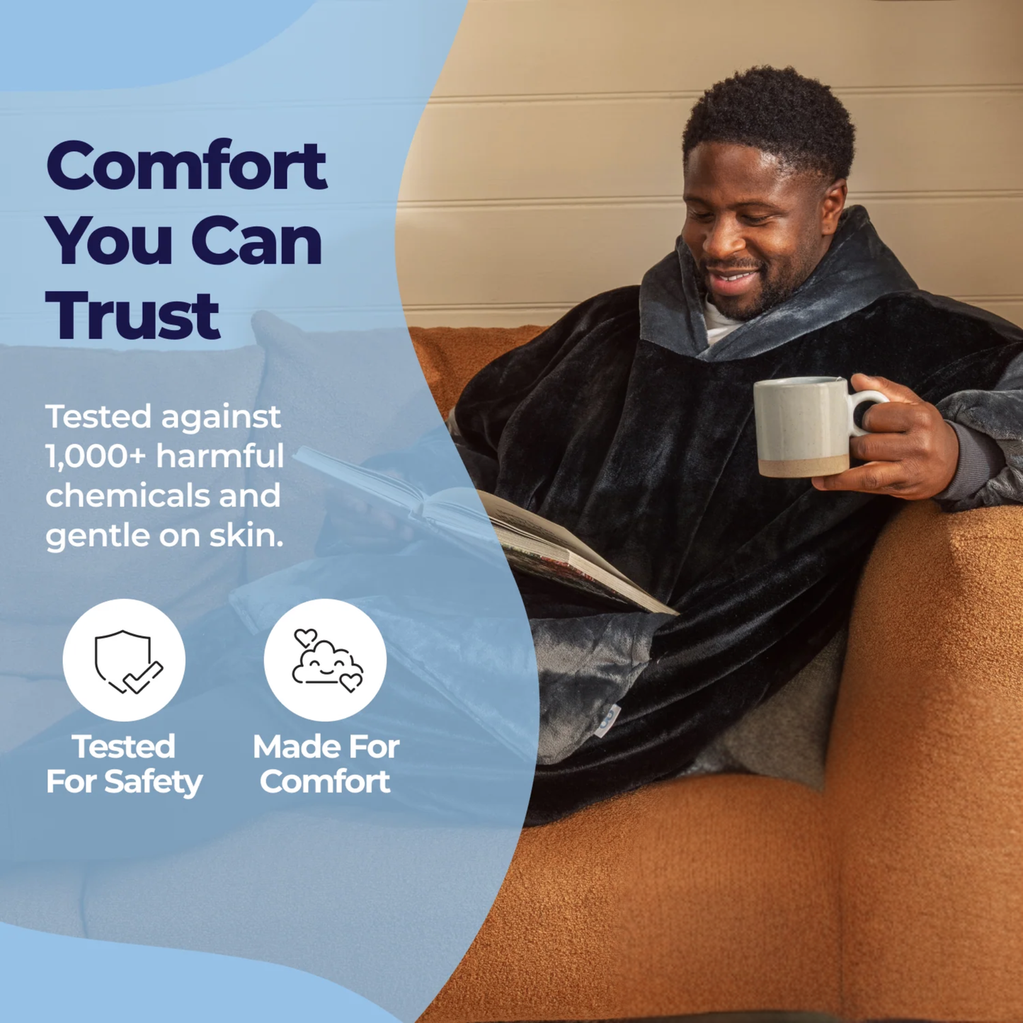 Red Cloud Anime Hoodie Blanket