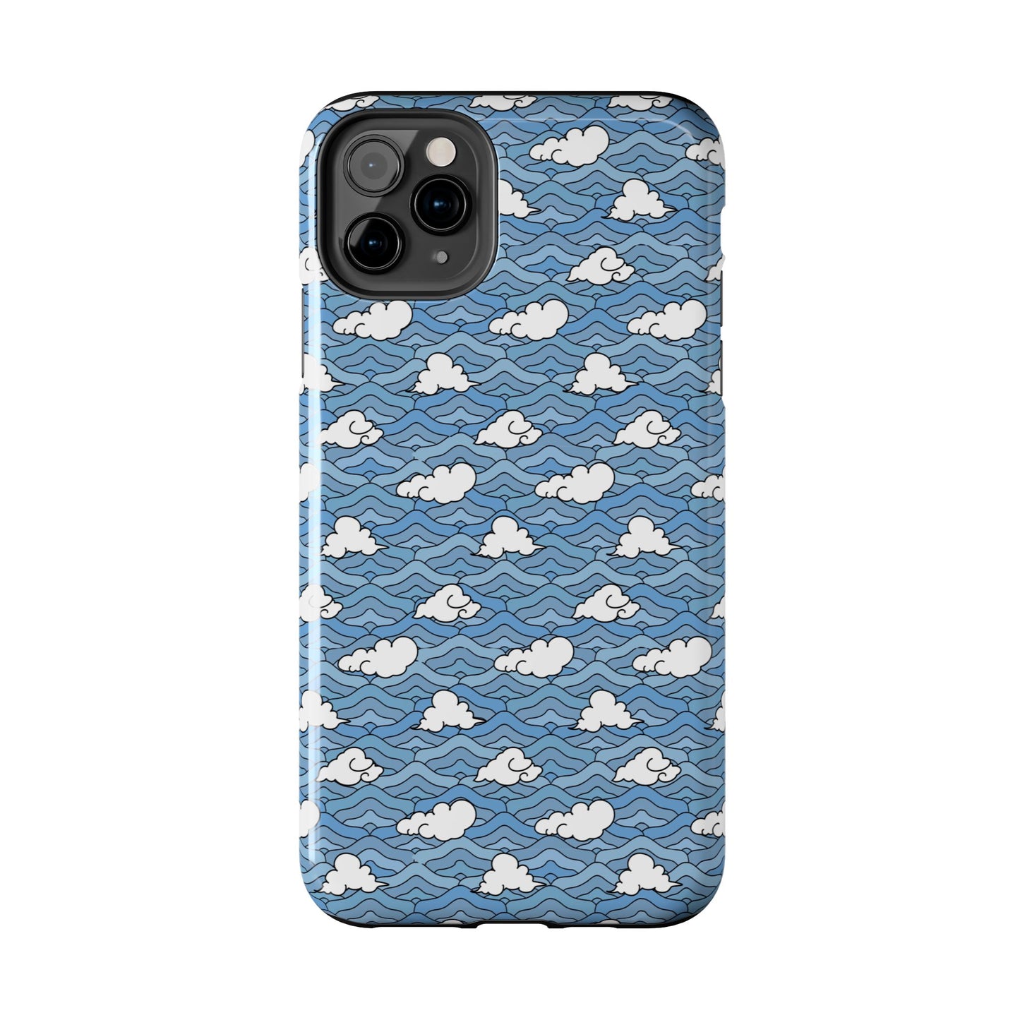 Blue Sakonj Tough Phone Case