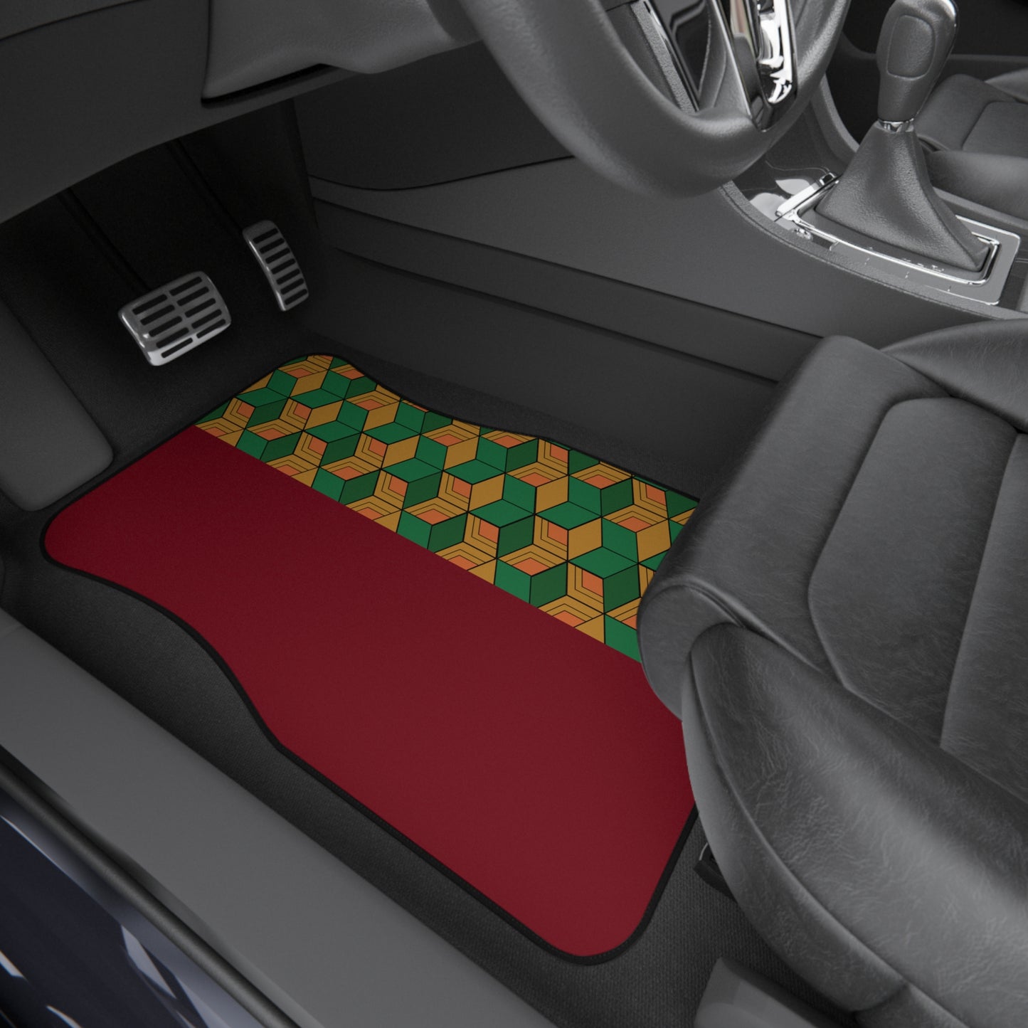 Black Tmk Car Mats (Set of 4)